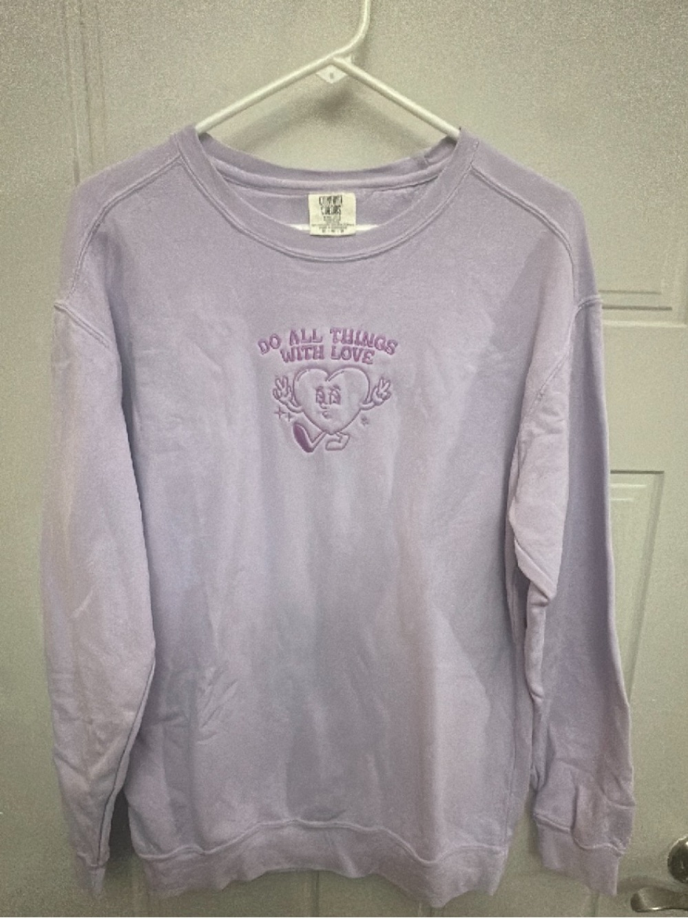 Comfort Colors Lavender Sweater